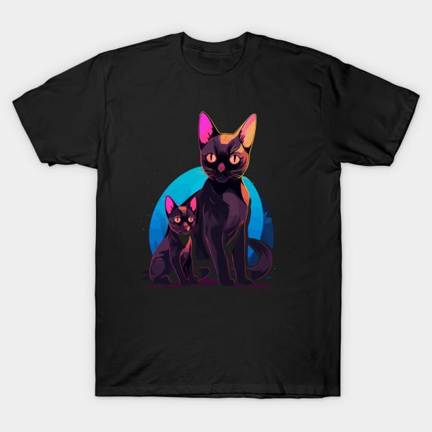 Tonkinese Cat Mothers Day T-Shirt by JH Mart